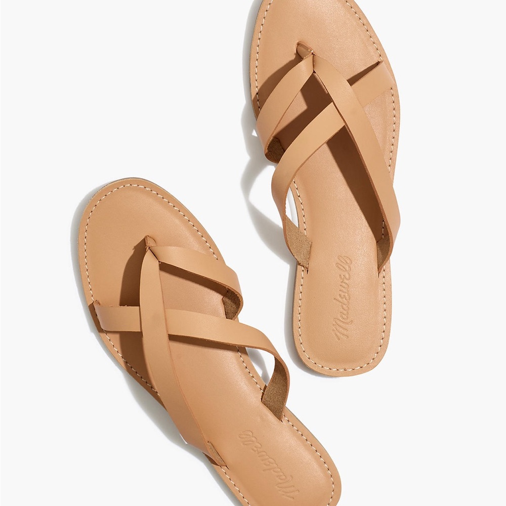 Madewell Light Brown Strappy Sandals women’s size 6
